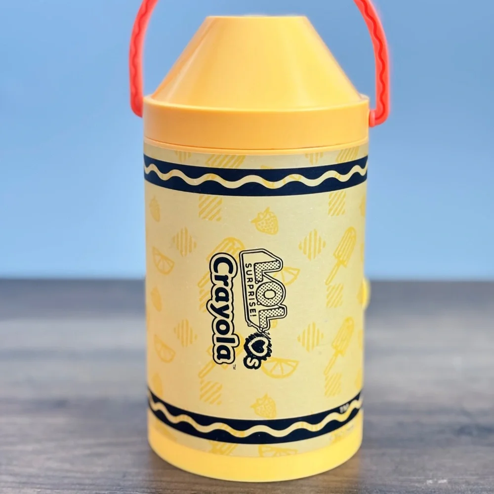 LOL Surprise Loves Crayola Crayon Razzle Dazzle Toy Doll & Yellow Crayon Playset